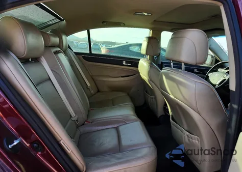 2010 Hyundai Genesis 4.6L from USA, damaged, VIN KMHGC4DF6AU072158